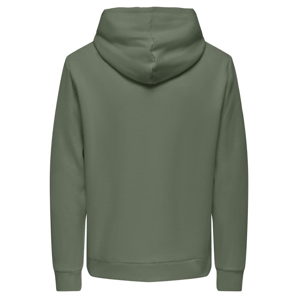 Sweat Kaki Homme Only & Sons Nirvana vue 2