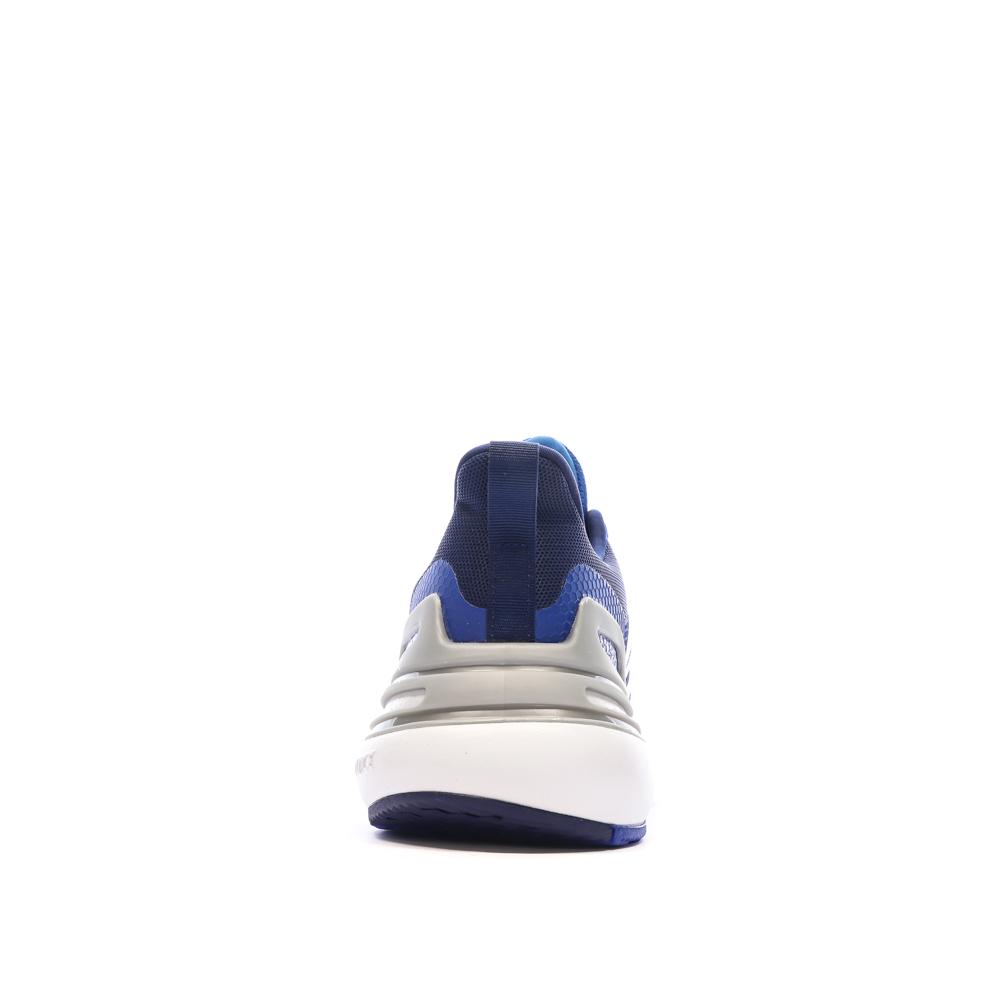 Baskets Bleu Garçon Adidas Rapidasport vue 3
