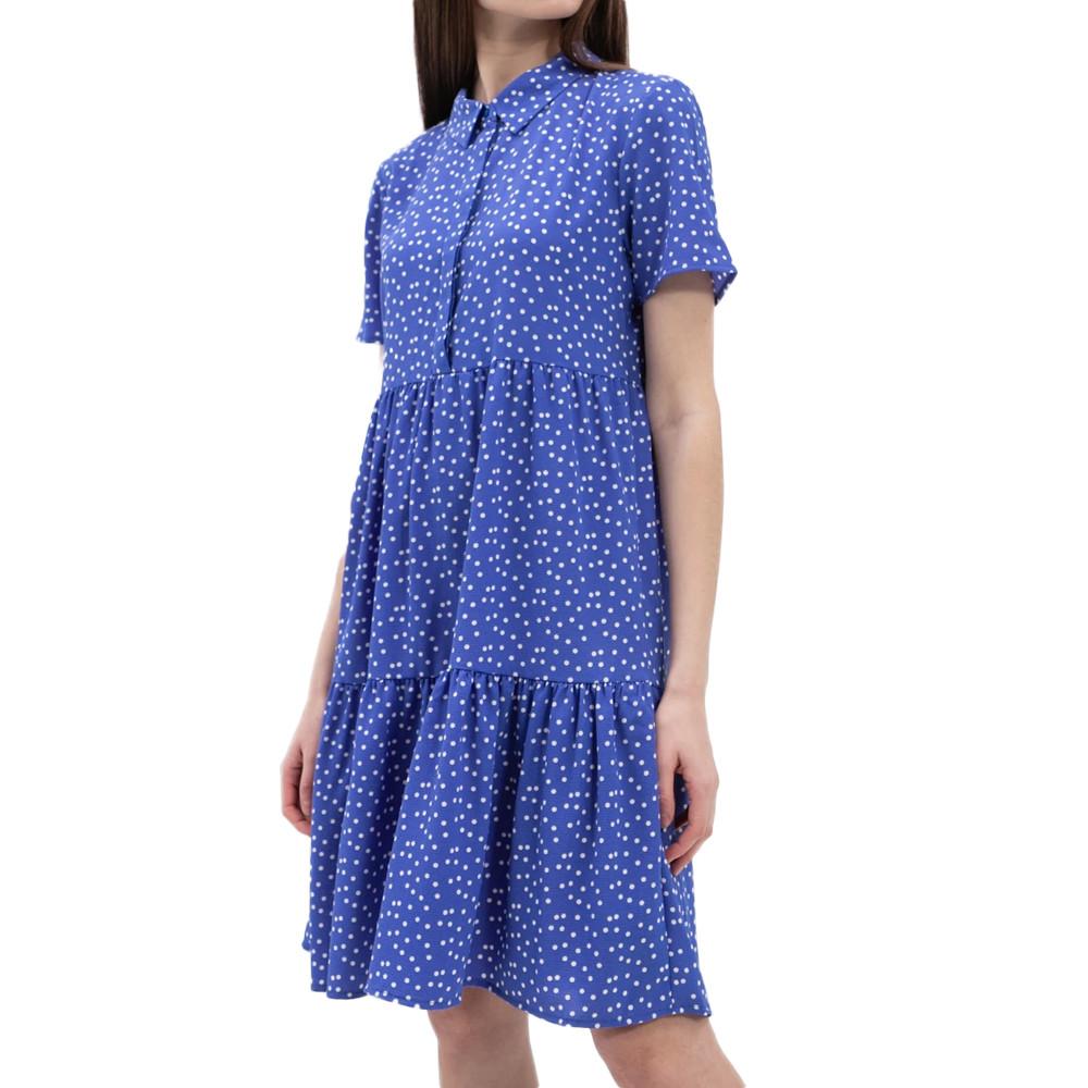 Robe Bleu à Pois Femme JDY Piper pas cher