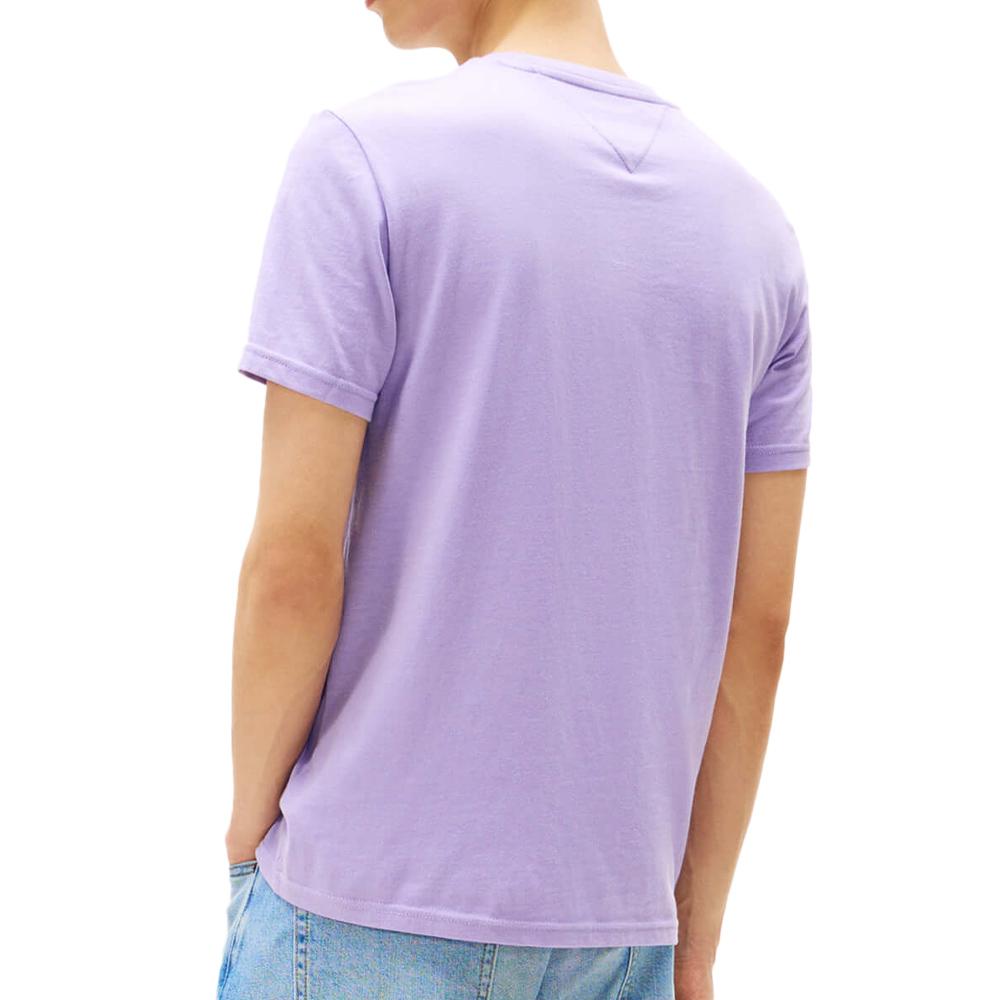 T-shirt Mauve Homme Tommy Hilfiger Tjm X Slim Jaspe vue 2
