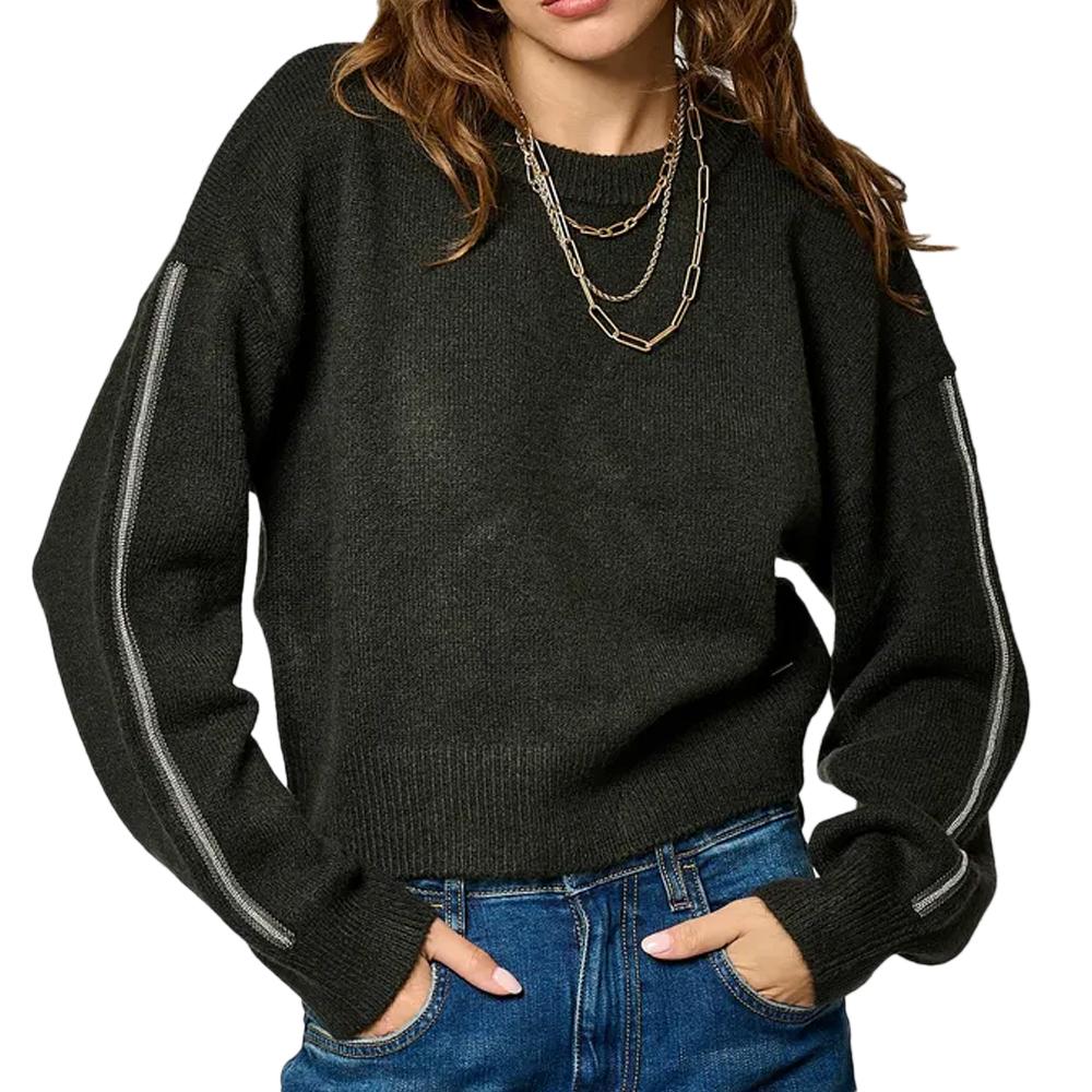 Pull Noir Femme Kaporal Charco pas cher
