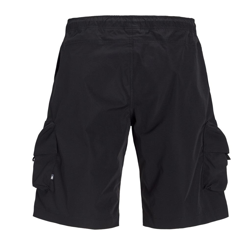 Short Cargo Noir Homme Jack & Jones Tcole vue 2