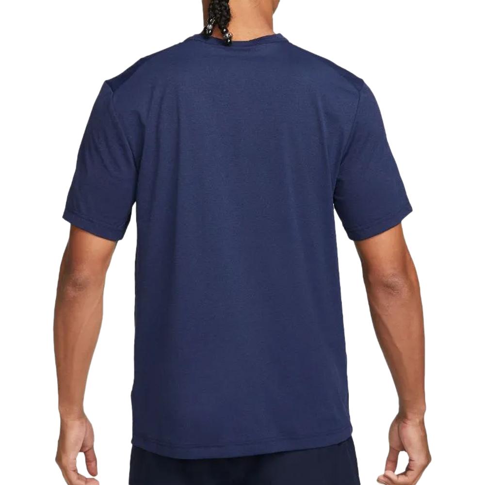 T-shirt Bleu Homme Nike Hyverse 410 vue 2