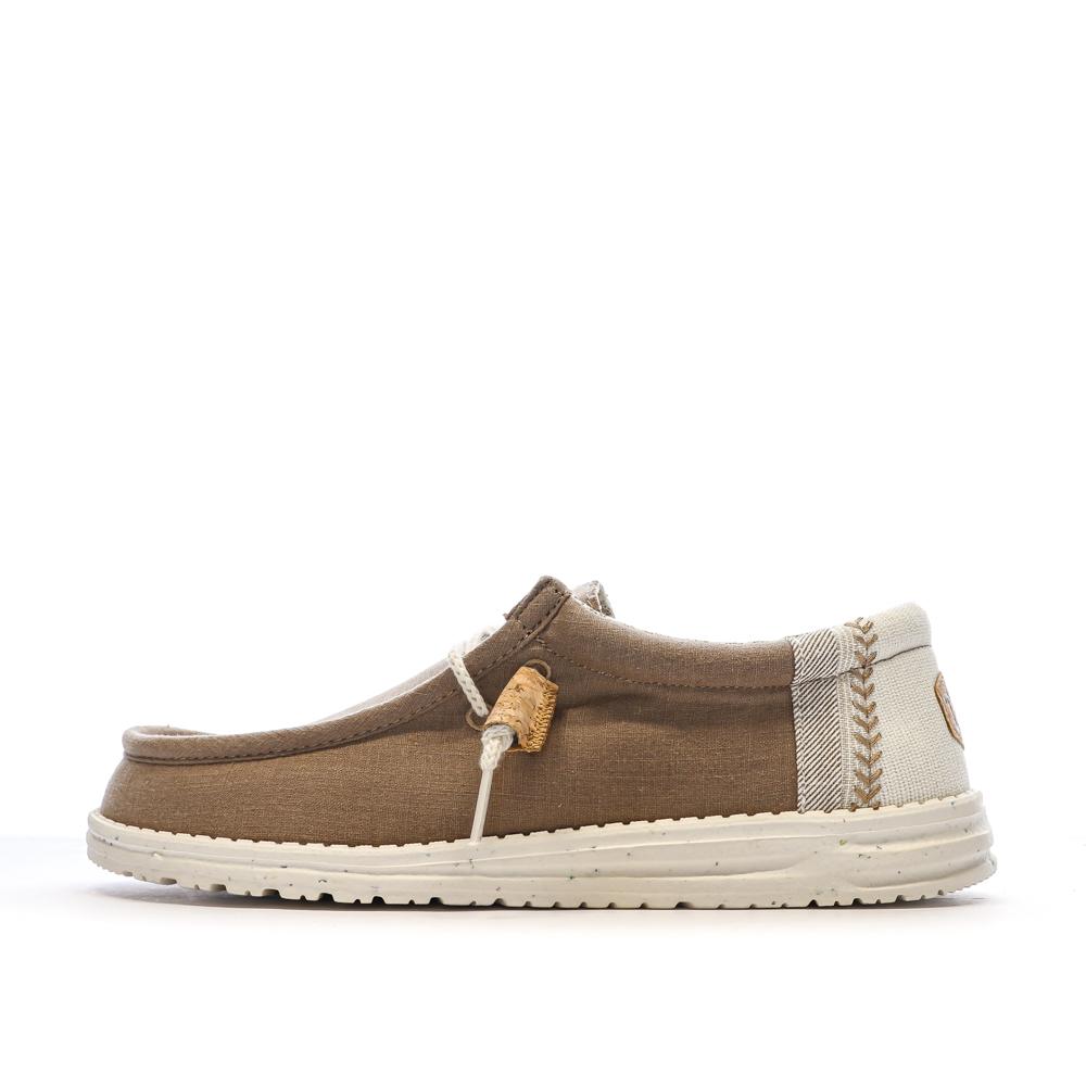 Chaussures Marrons Homme Hey Dude Wally Break pas cher