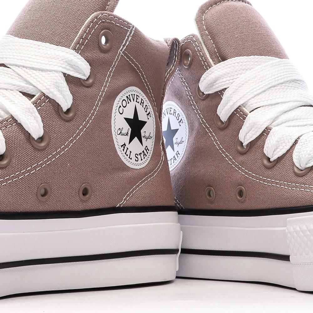 Baskets Taupe Femme Converse Chuck Taylor All Star Puff vue 7