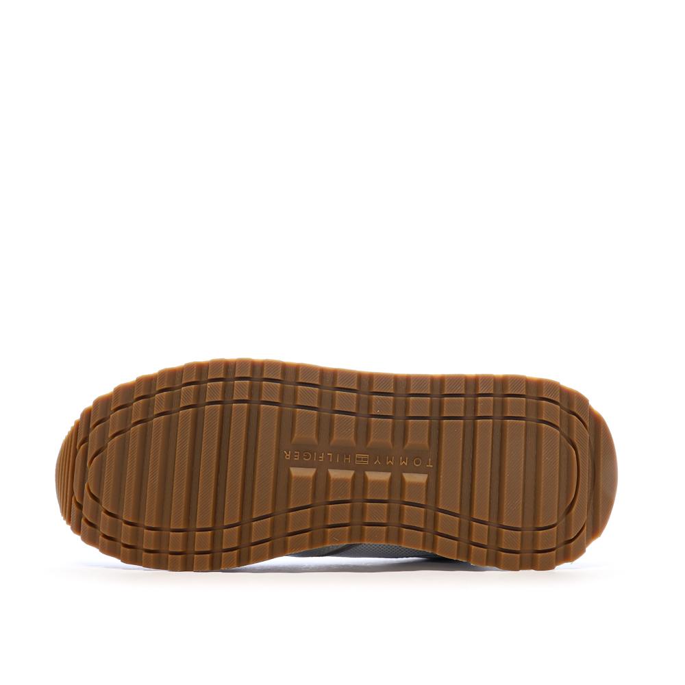 Baskets Gris Clair Homme Tommy Hilfiger New Runner Eva vue 5
