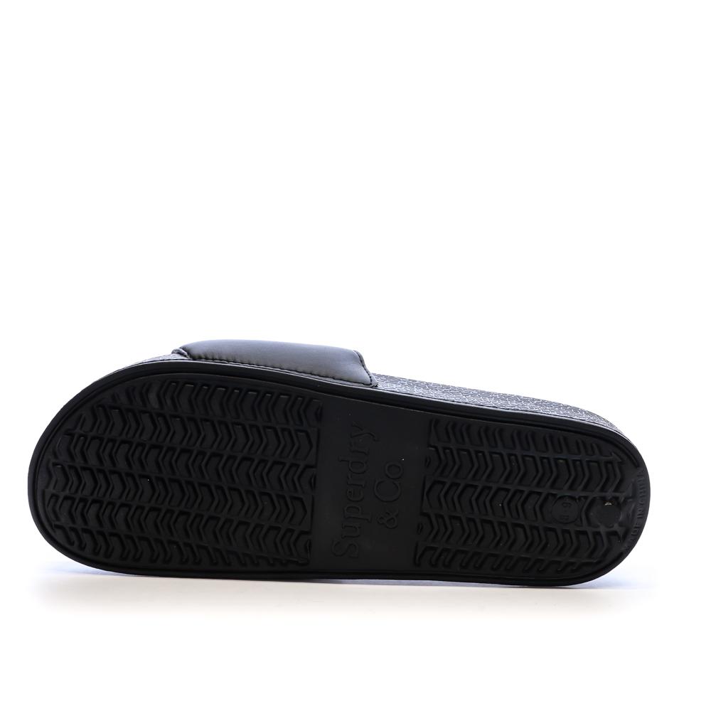 Superdry Men’s Black Pool Slides Photo of the Espace des Marques %store% store - view of %key%