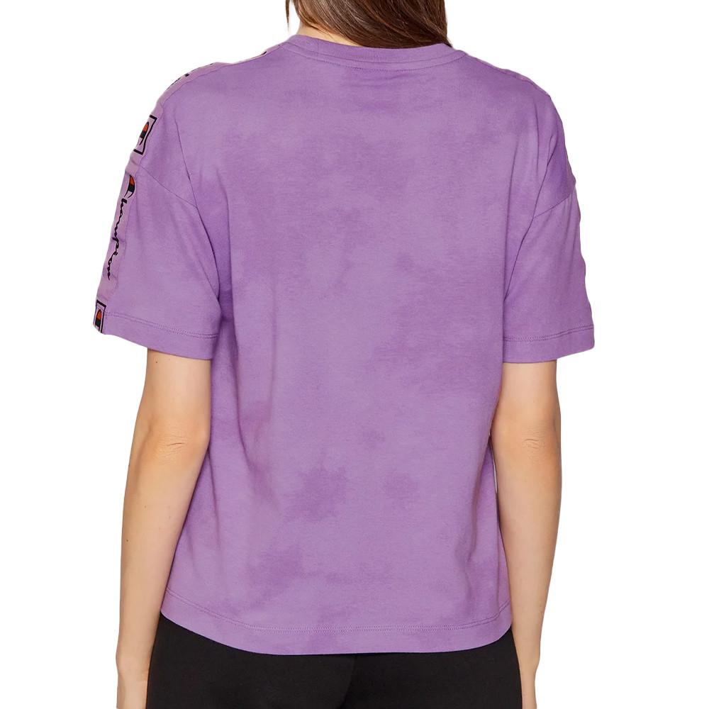 T-shirt Violet Femme Champion 114761 vue 2