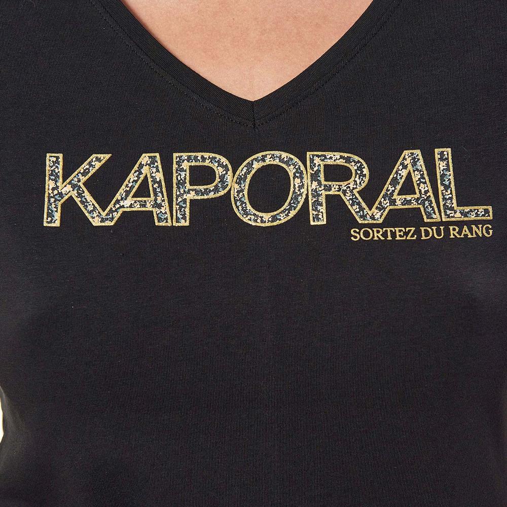 T-shirt Noir Femme Kaporal Frank vue 3