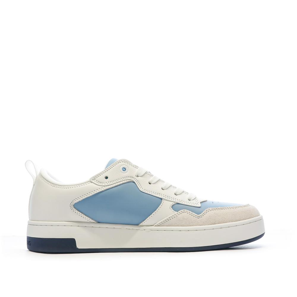 Baskets Bleu/Grise Homme Calvin Klein Jeans Cupsole Low vue 2