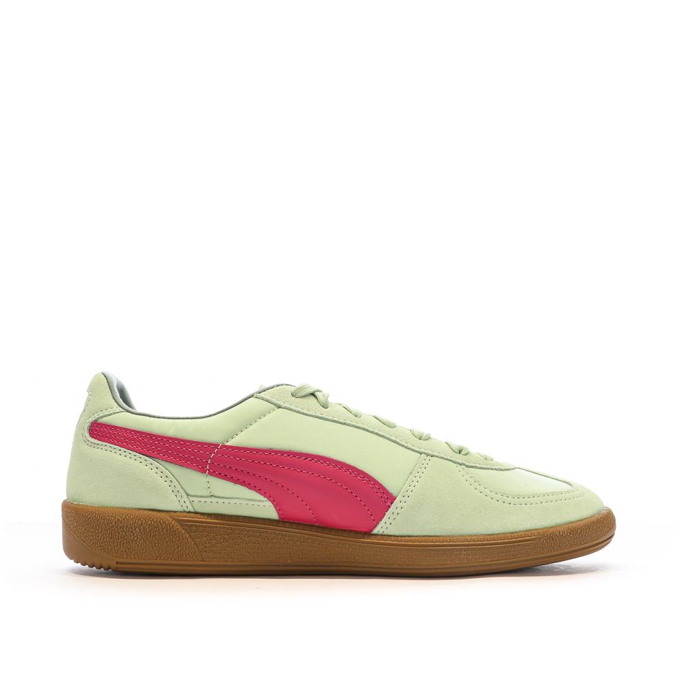 Baskets Verte/Rose Homme Puma Palermo vue 2