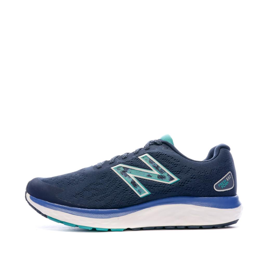 Chaussures de Running Marine Homme New Balance 680 pas cher