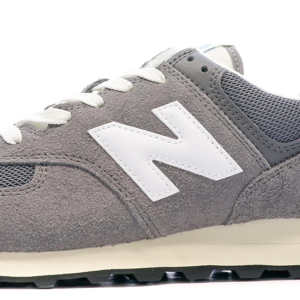 Baskets Grise Mixte New Balance 574 vue 7