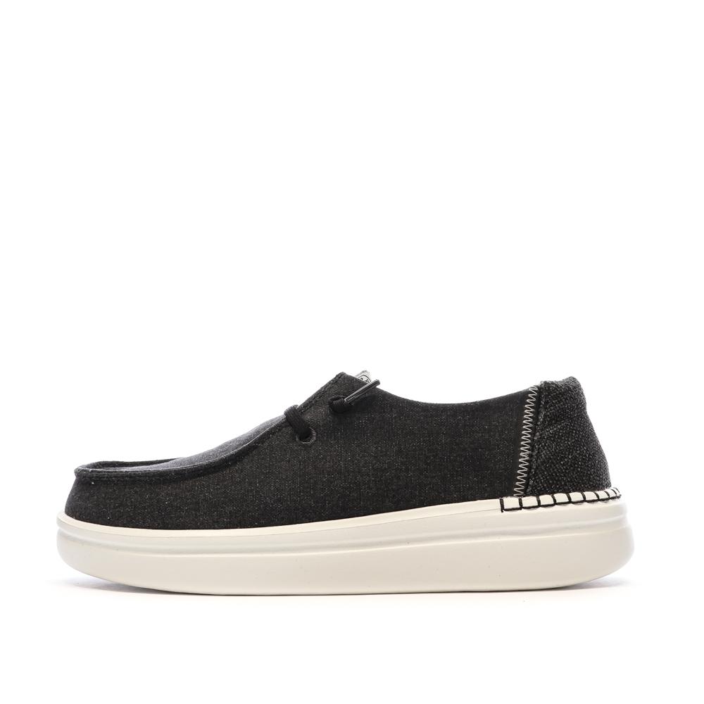 Chaussures Grises Femme Hey Dude Wendy Rise 40074 pas cher