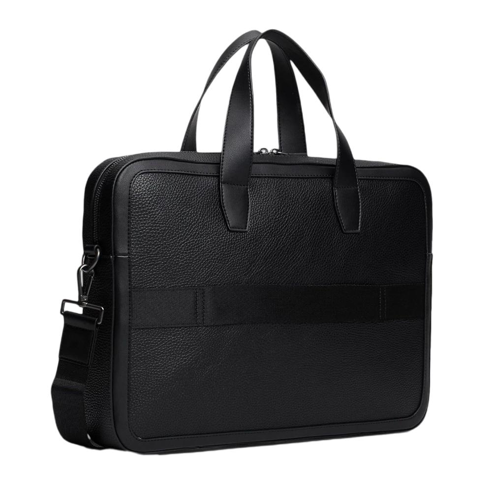 Sacoche Noir Homme Tommy Hilfiger Central vue 2