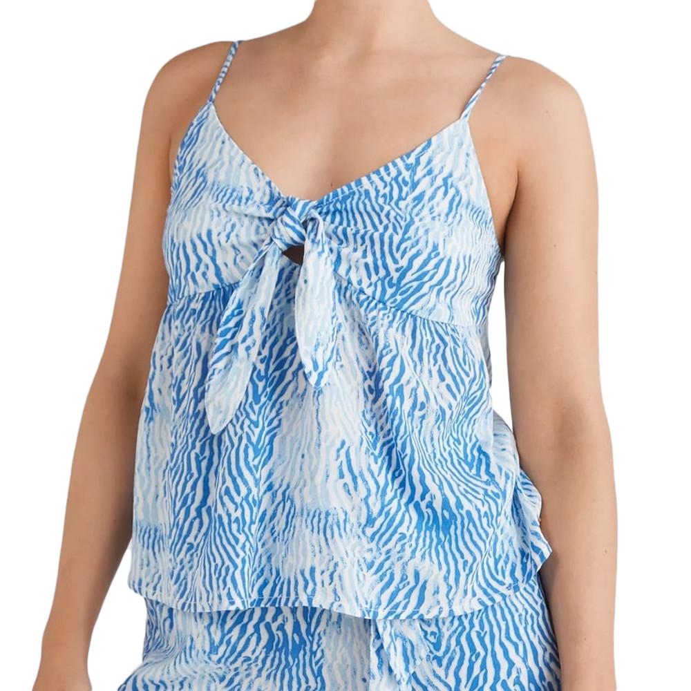 Top Bleu/Blanc Femme O'Neill Tanktop pas cher