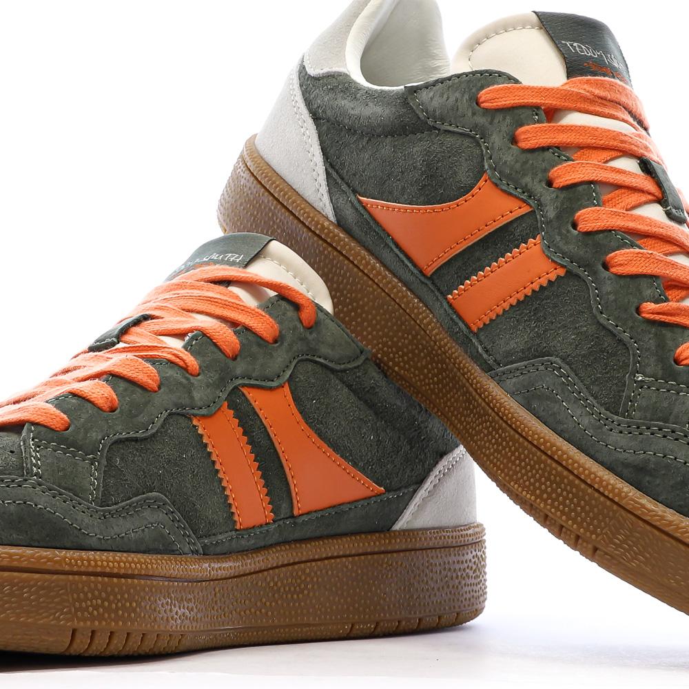 Baskets Kaki/Orange Homme Teddy Smith 120310 vue 7