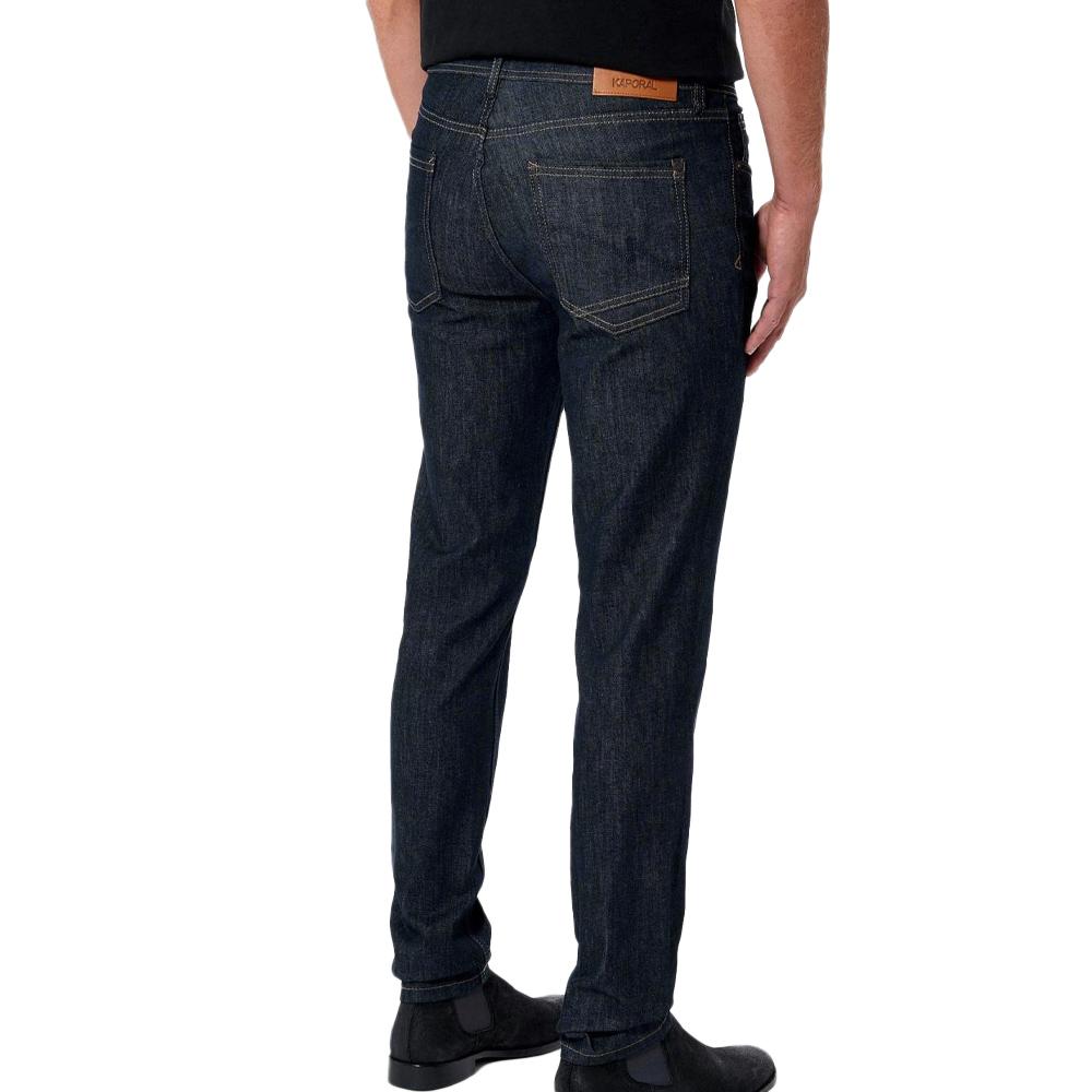Jean Slim Bleu Foncé Homme Kaporal NINOX vue 2
