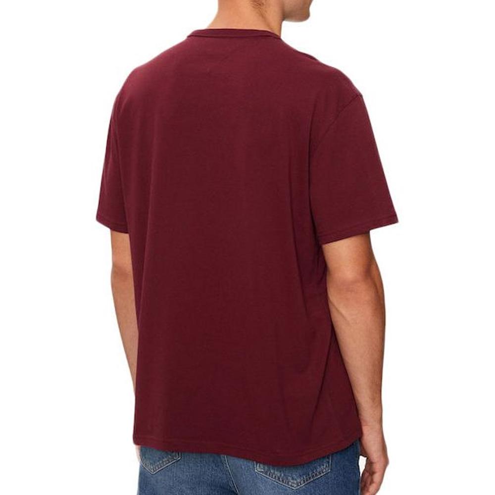 T-shirt Rose Homme Tommy Hilfiger Rwb vue 2