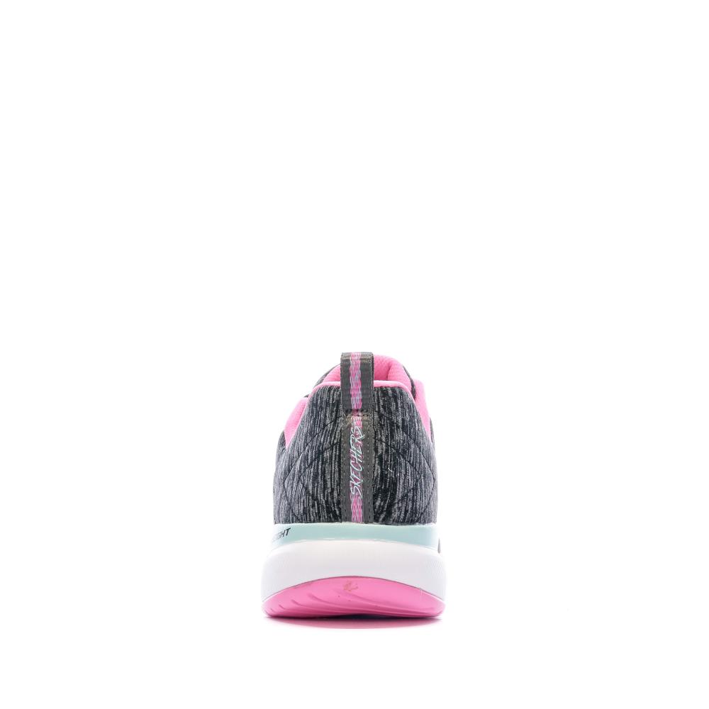 Baskets Grises Femme Skechers Flex Appeal 3.0 vue 3