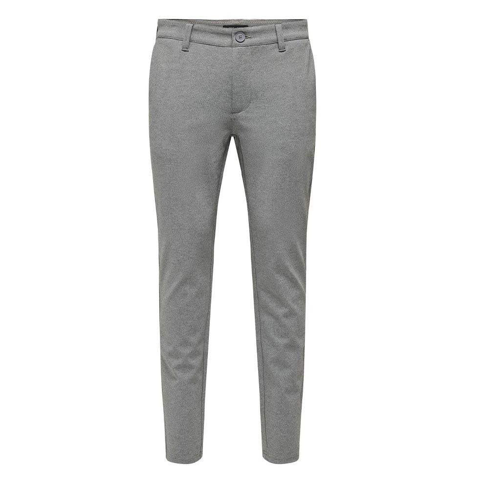 Pantalon fluide Gris Foncé Homme Only & Sons Thor pas cher