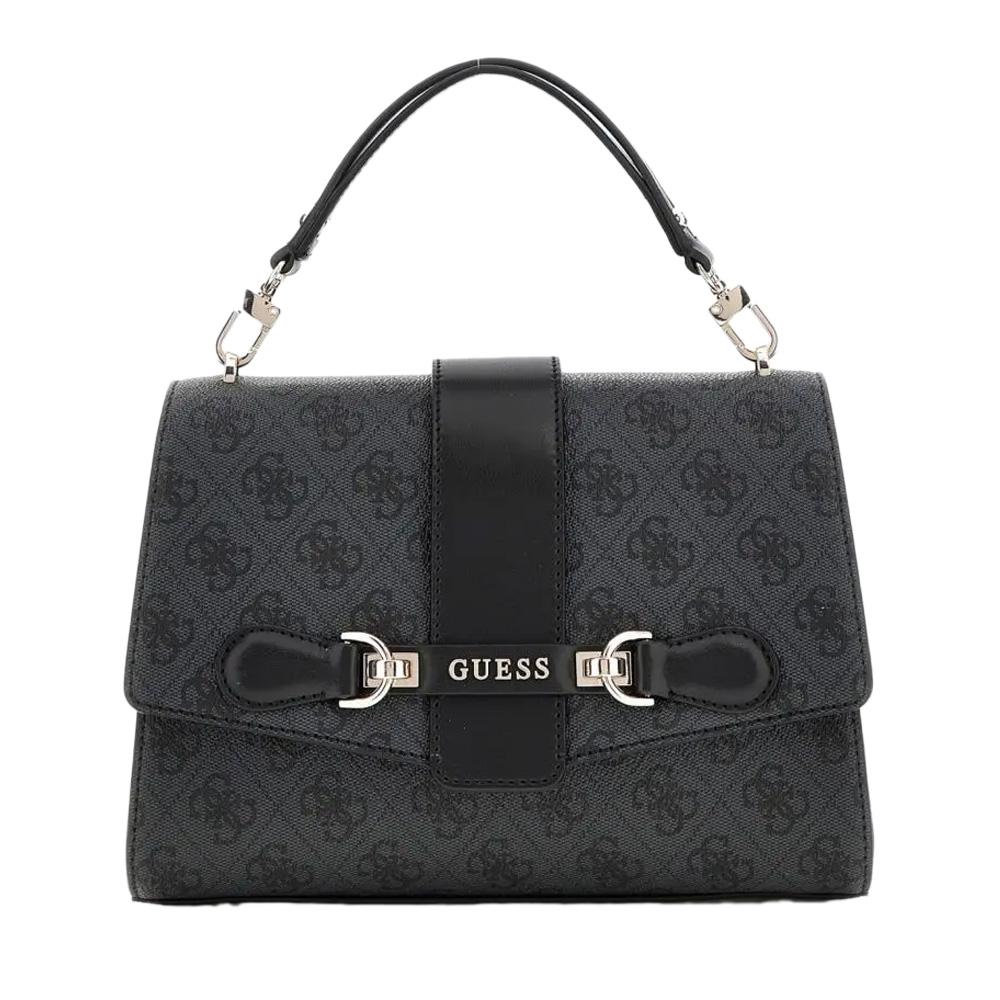 Sac à main Noir Femme Guess Nolana pas cher