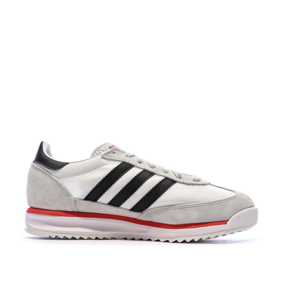 Baskets Blanches/Noir Homme Adidas Sl 72 Rs vue 2
