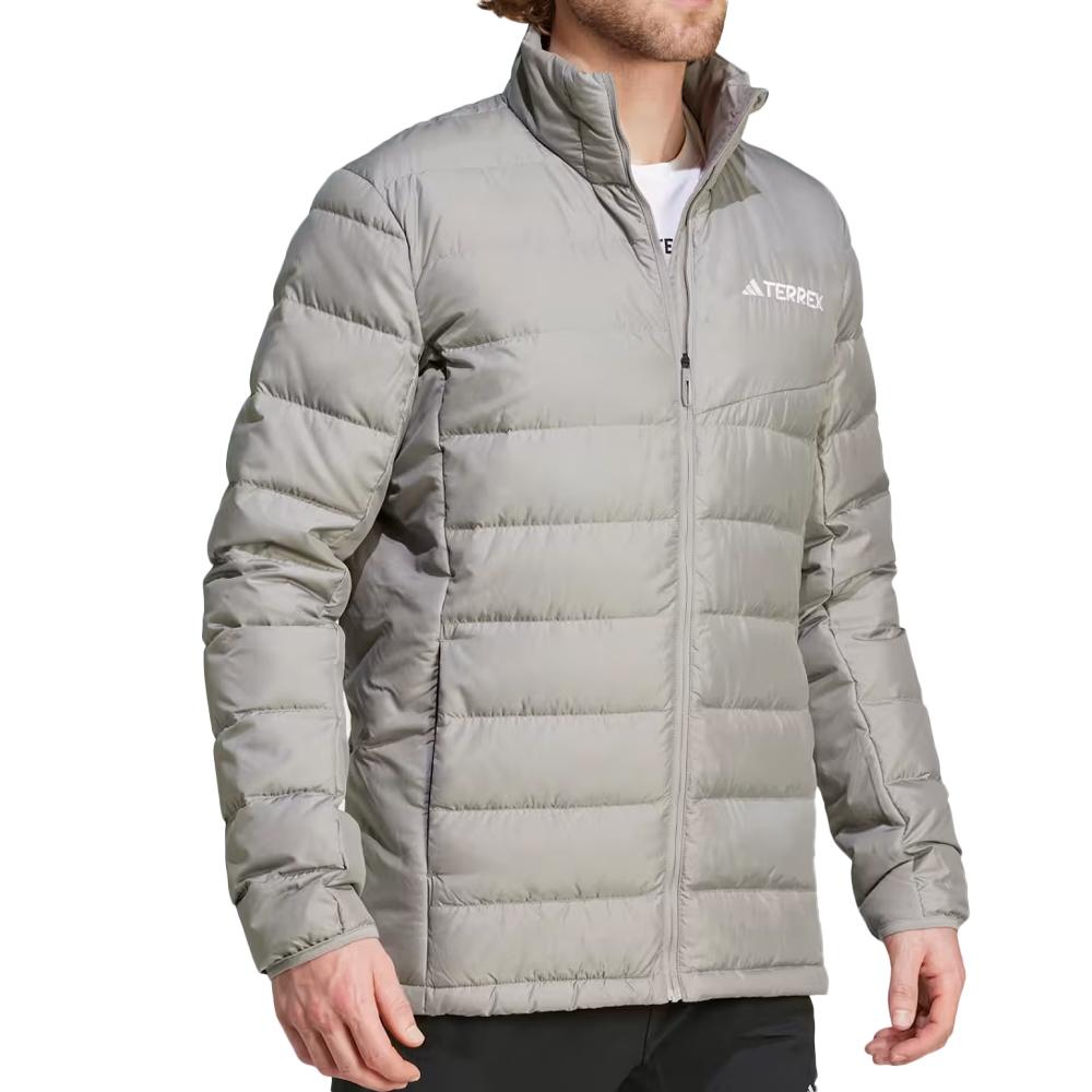 Doudoune Gris Homme Adidas Down Jacket pas cher