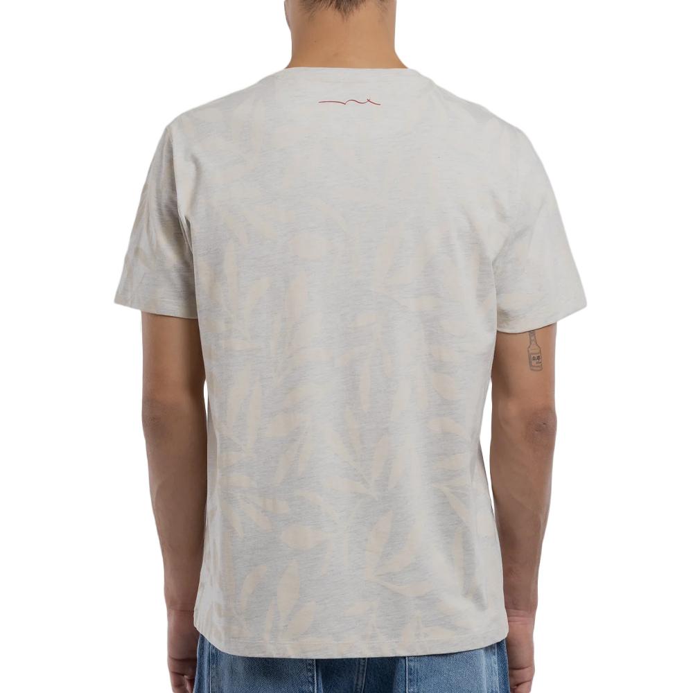 T-shirt Gris/Ecru Homme Teddy Smith Areski vue 2