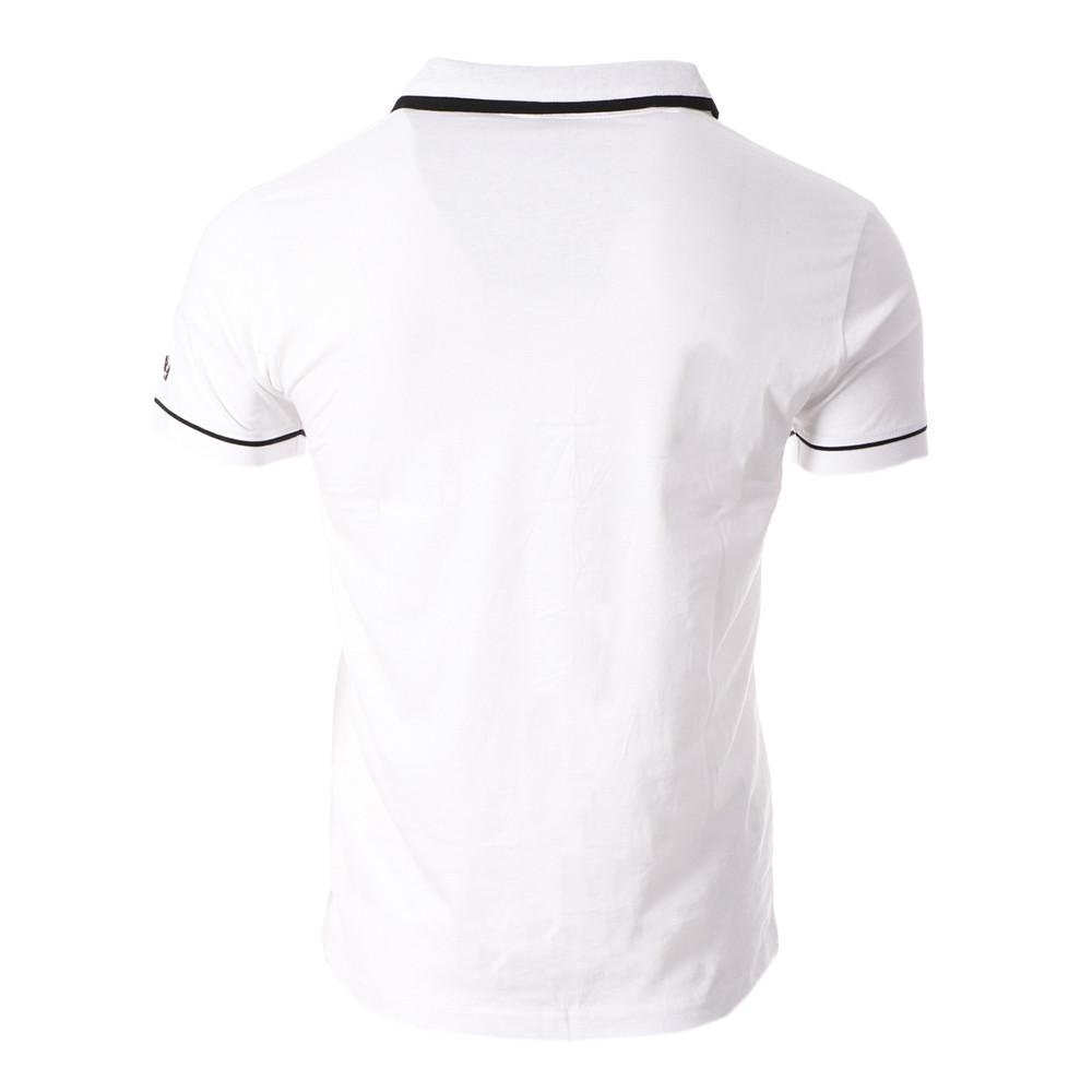 Polo Blanc Homme Just Emporio 401 vue 2