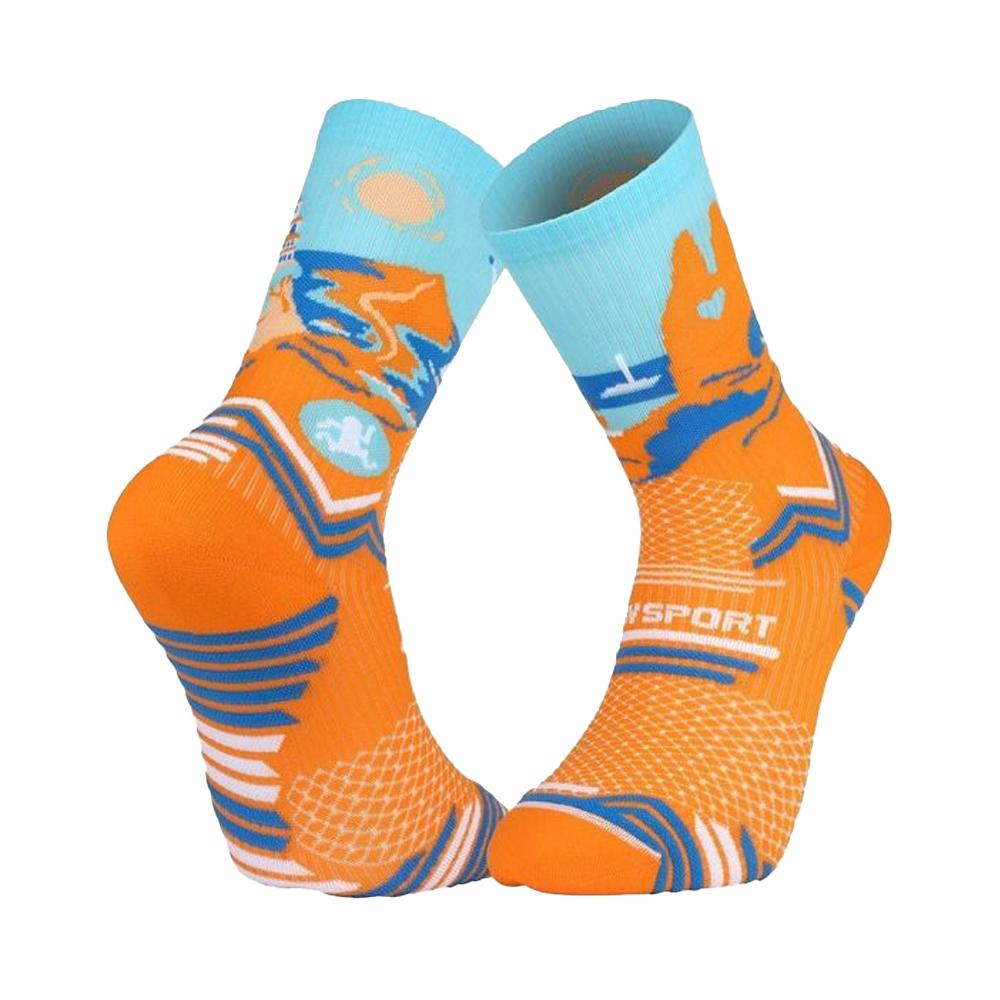 X1 Paires de Chaussettes Bleu BV SPORT Ultra Collector Central Park pas cher