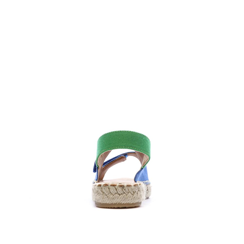 Sandales Bleu/Vertes Fille Pare Gabia Doris vue 3