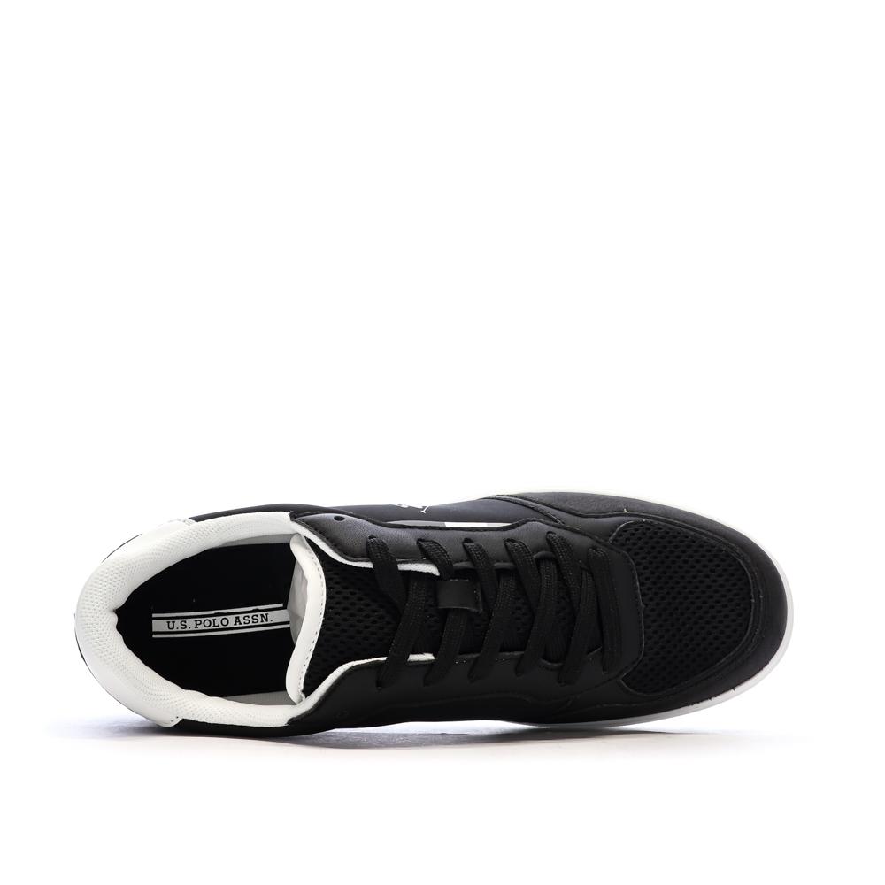 Baskets Noires Homme US Polo ASSN Byron vue 4