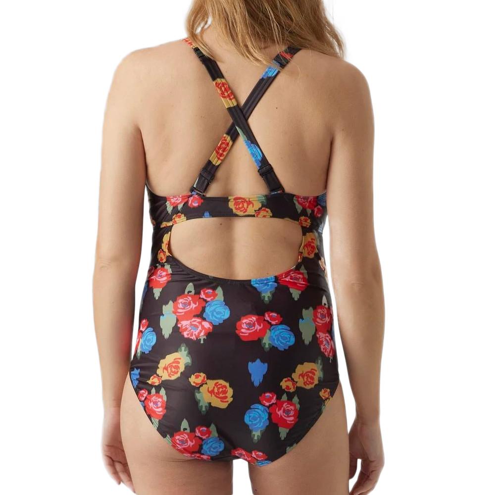 Maillots de bain de Grossesse Noir Femme Mamalicious Bow Flower vue 2
