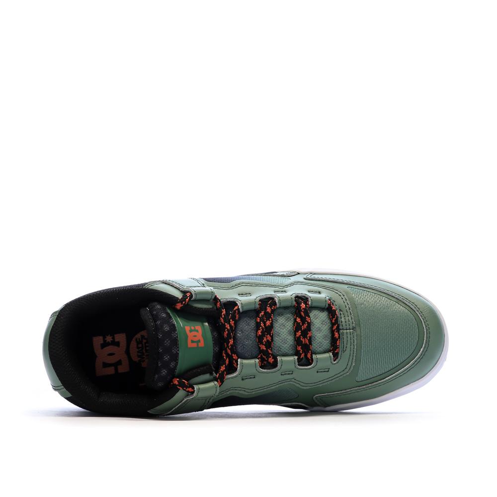 Zapatillas deportivas negras/verdes para hombre DC Shoes DC Metric ver 4