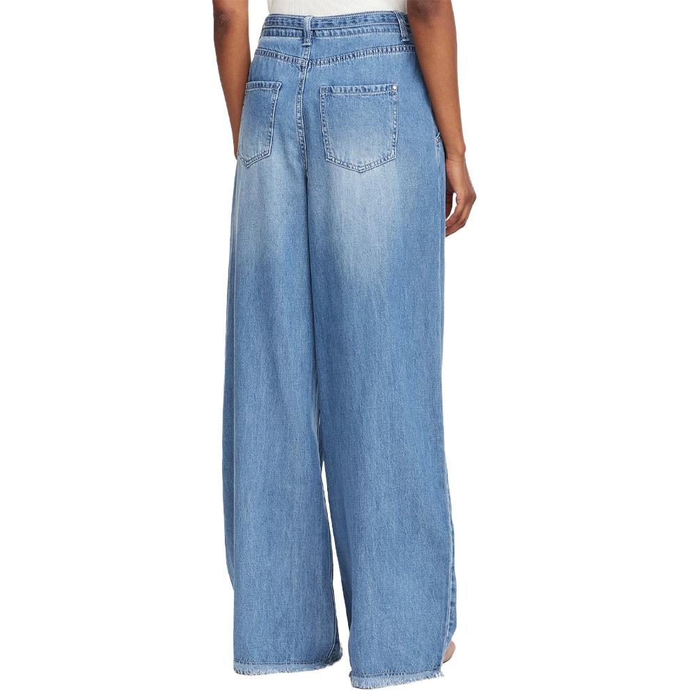 Jean Loose Bleu Femme Morgan PELIAM vue 2