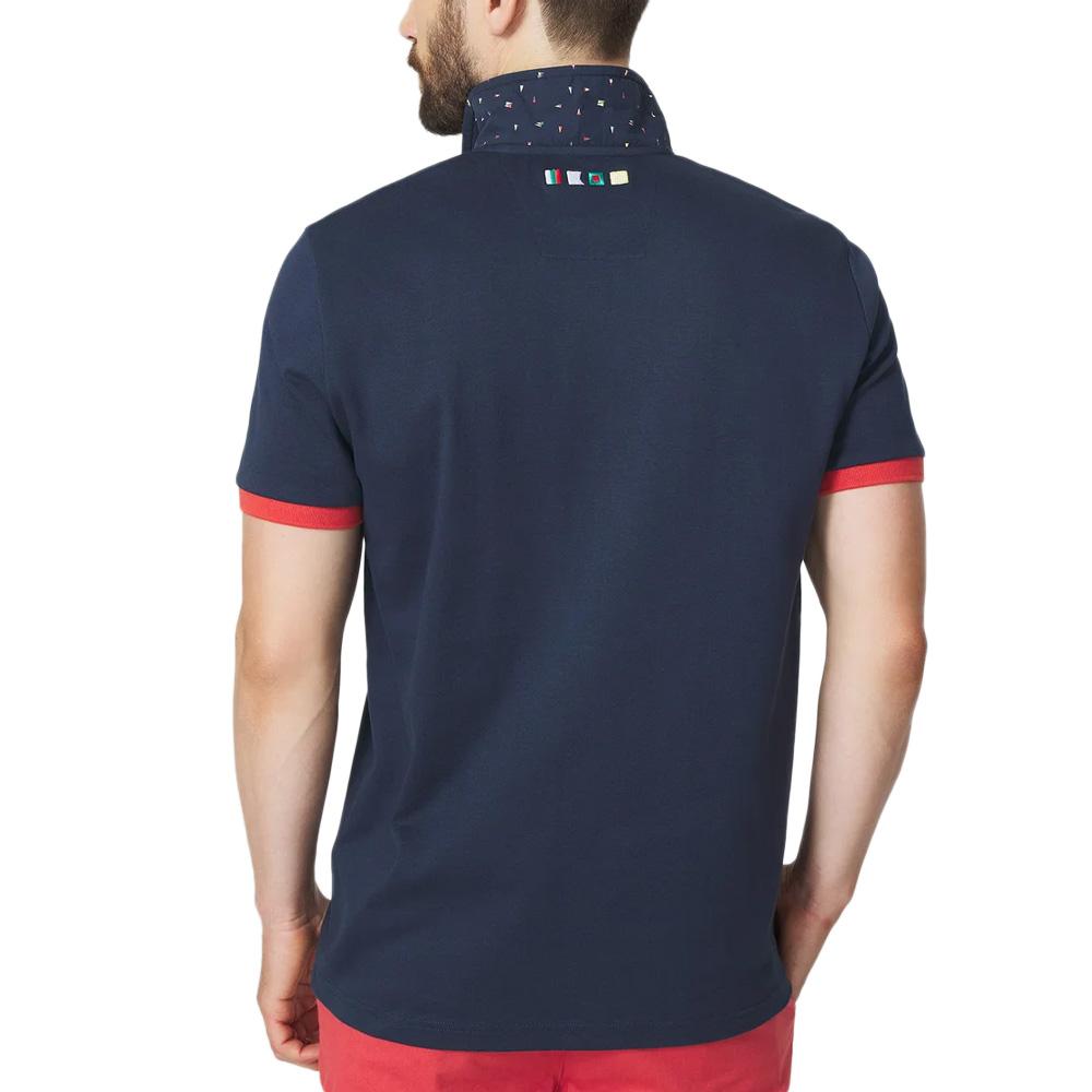 Polo Marine Homme TBS BARZO vue 2