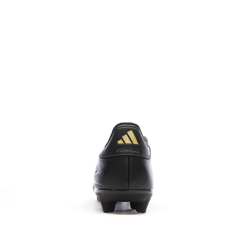 Chaussures de Foot Noires Adulte Homme Adidas Copa Pure 2 League FG vue 3
