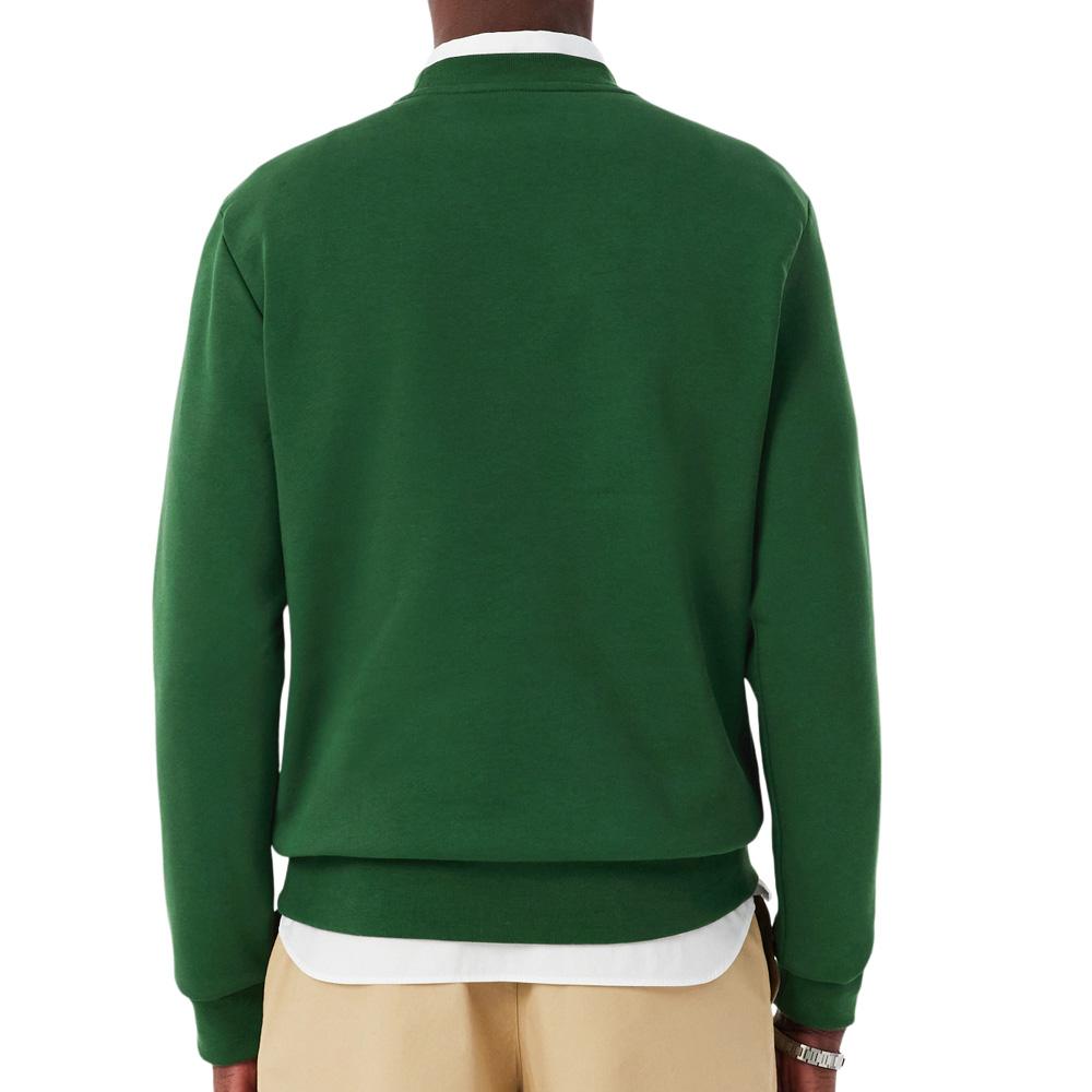 Sweat Vert Foncé Homme Lacoste SH9608 vue 2