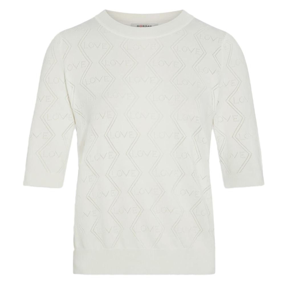 T-Shirt Blanc Femme Morgan MIKA vue 2