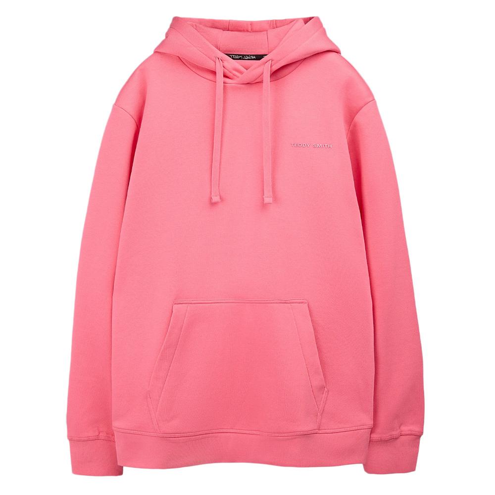 Sweat à Capuche Rose foncé Homme Teddy Smith Nark pas cher