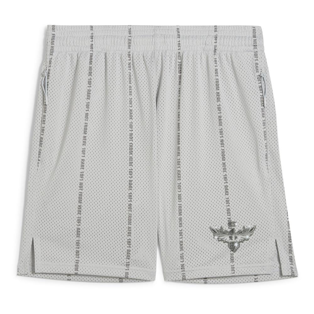 Short de Basketball Gris Homme Puma Melo Alwayz pas cher