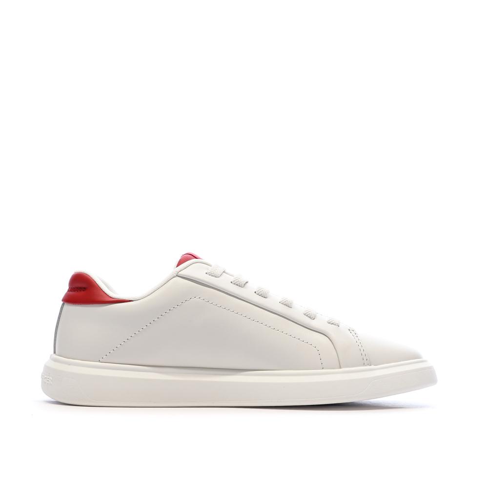 Baskets Blanches/Rouges Femme Tommy Hilfiger Icon vue 2