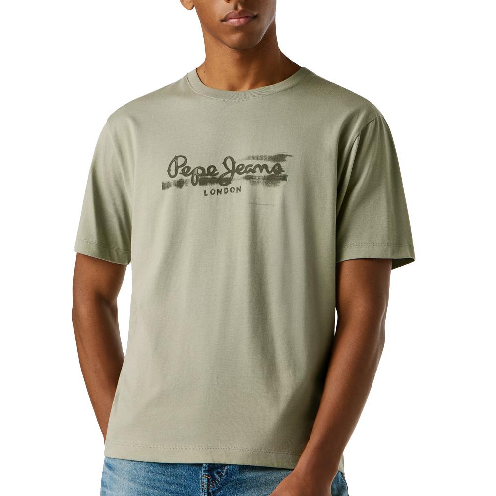 Camiseta hombre verde Pepe jeans Pjl M Nd barato