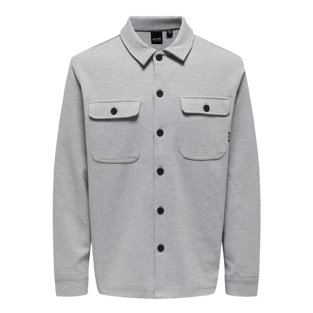 Veste Grise Clair Homme Only & Sons 22021279 pas cher