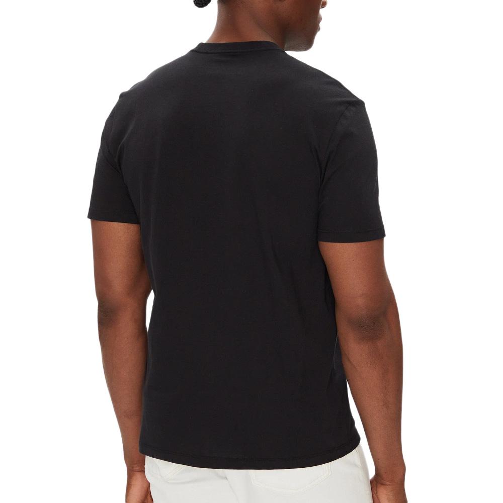 T-Shirt Noir Homme Calvin Klein Jeans Center LV04RC857G vue 2