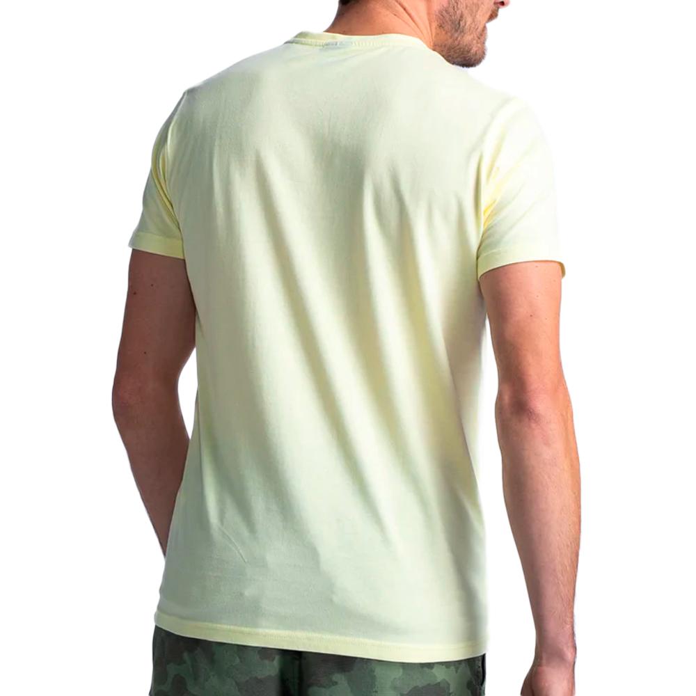 T-shirt Jaune Homme Petrol Industries Tan vue 2