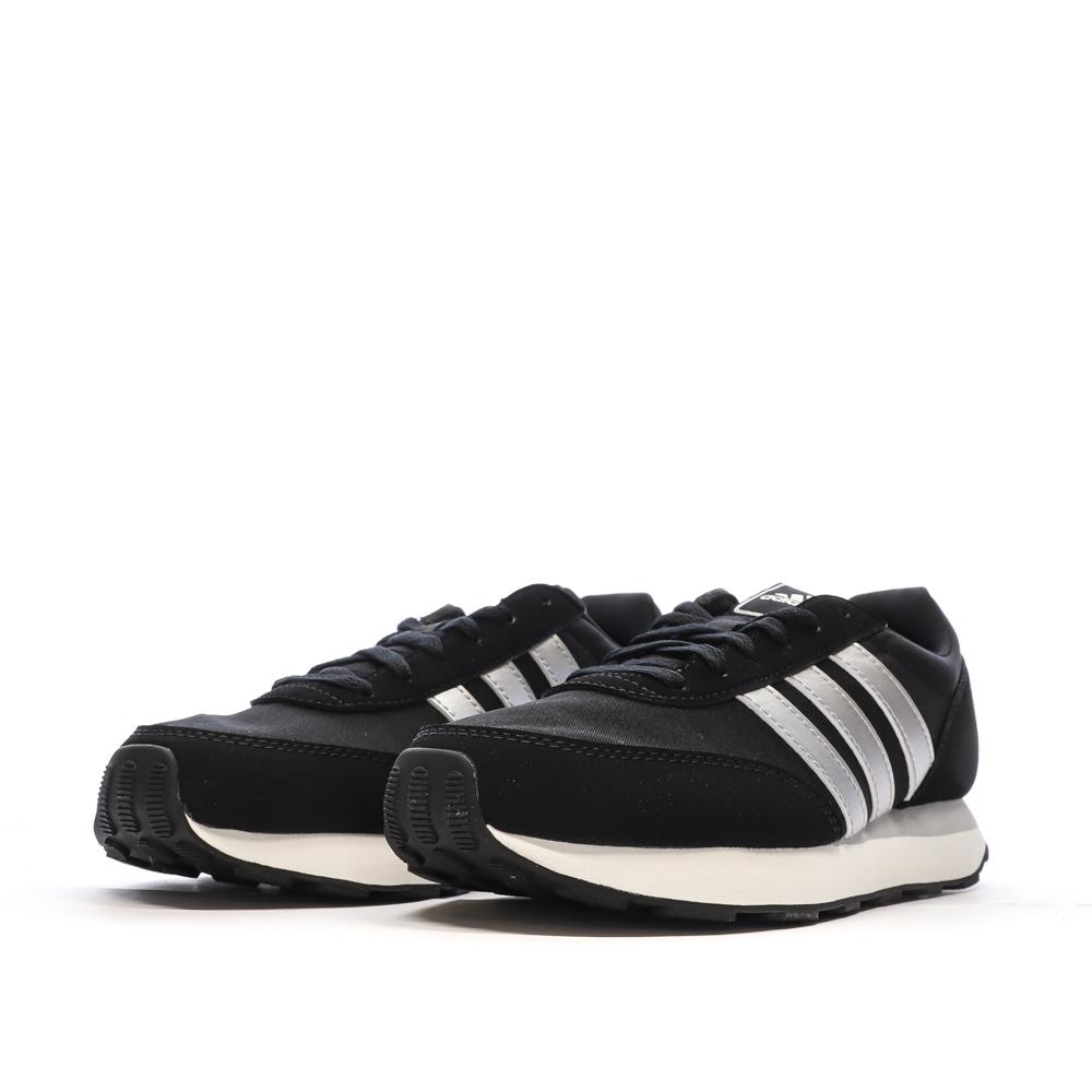 Baskets Noires Femme Adidas Run vue 6