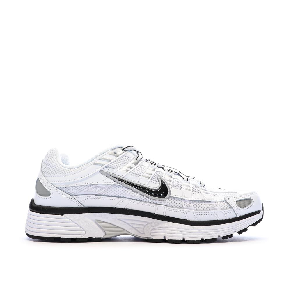 Baskets Blanches/Noires Homme Nike P-6000 vue 2