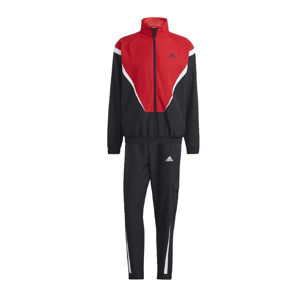 Survêtement Marine/Rouge Homme Adidas Wvn pas cher